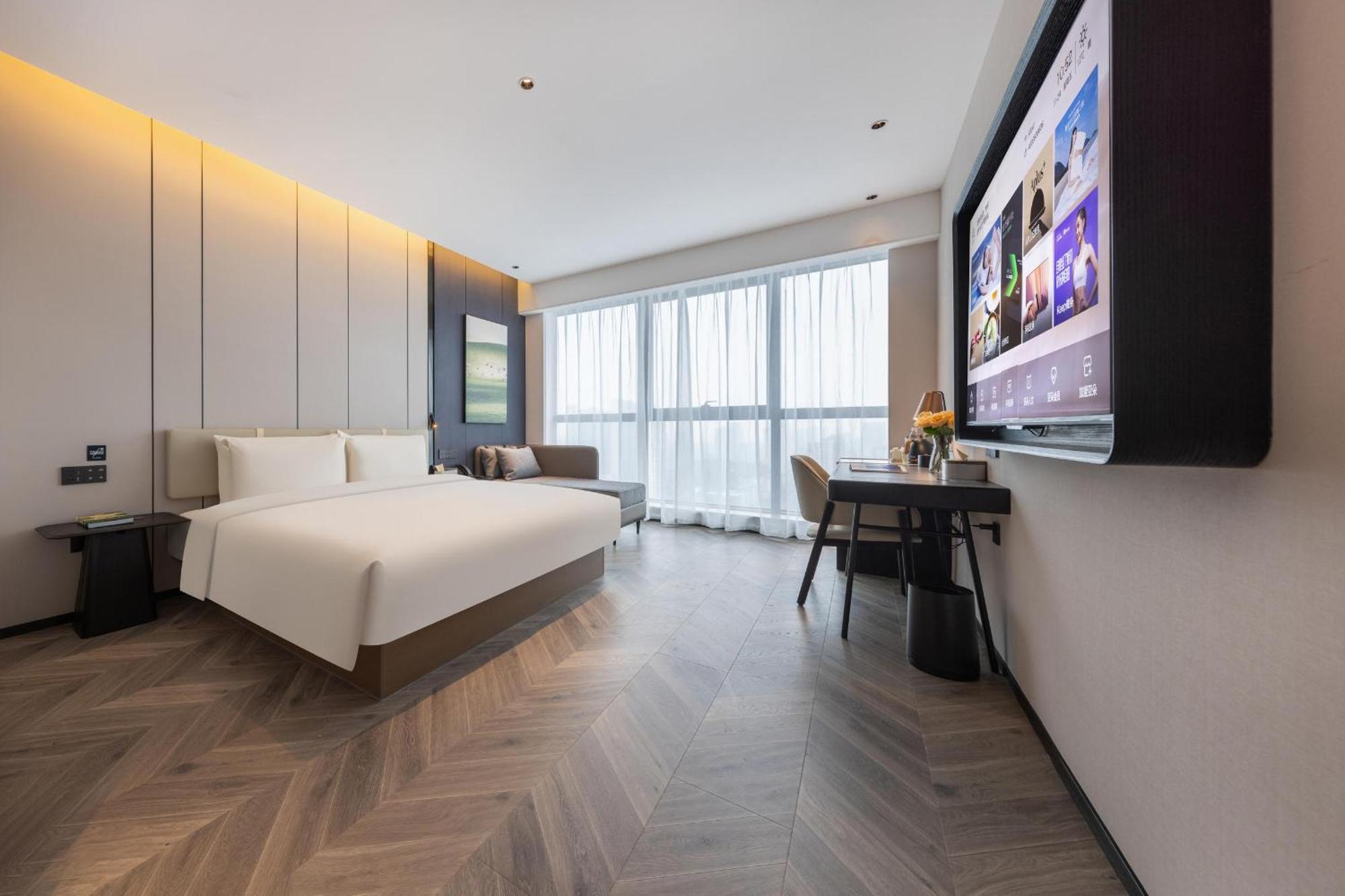 Atour Hotel Wuhan Chuhe Han Street Hongshan Plaza Экстерьер фото